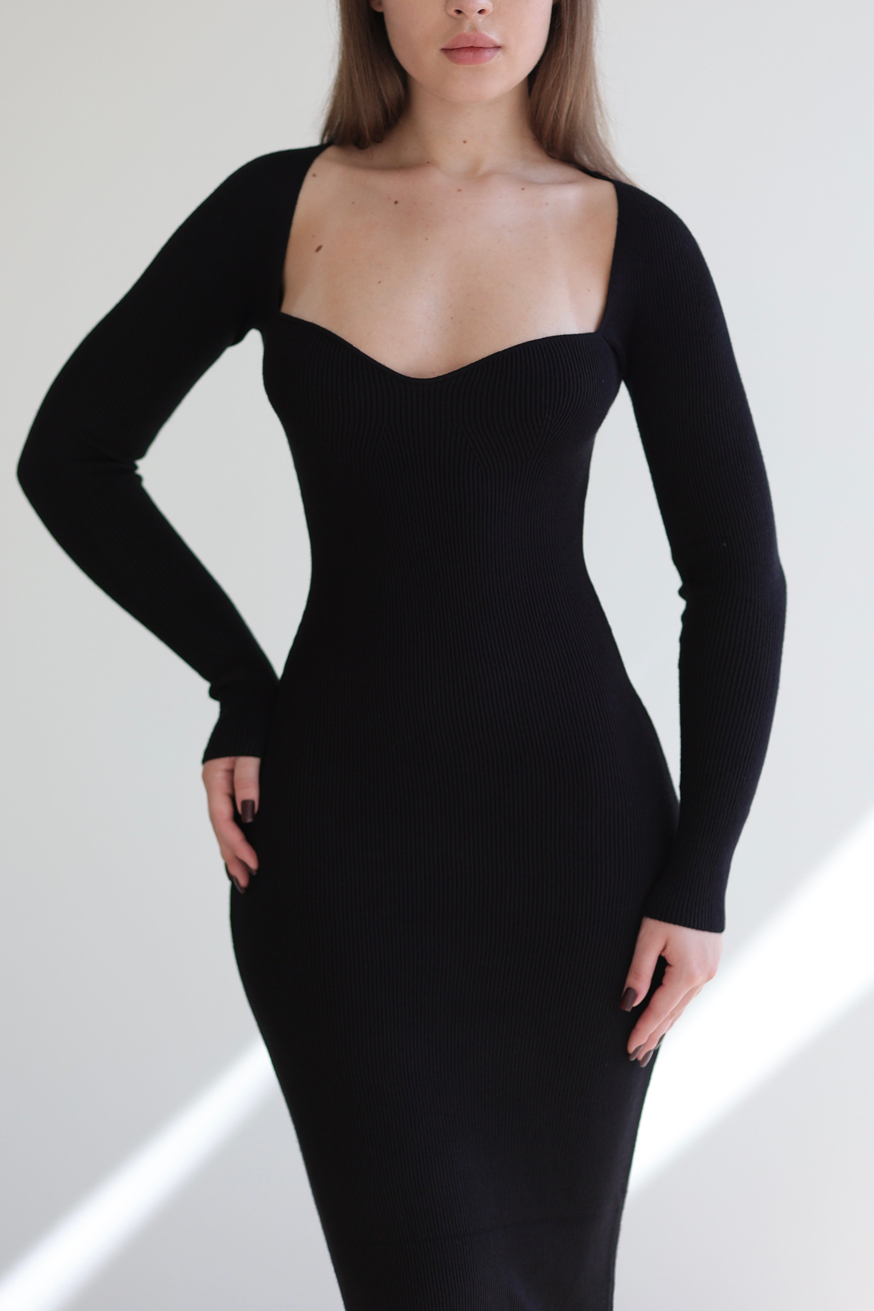 “Cozy” Dress - Black